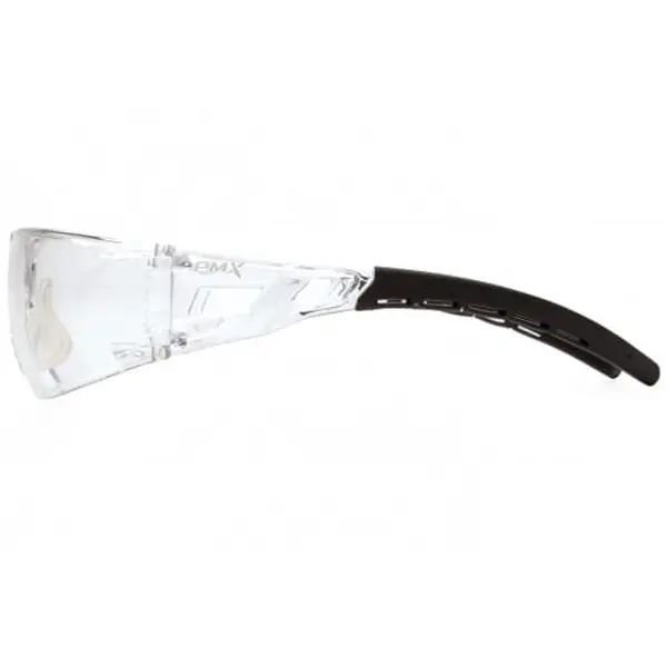 Очки защитные с уплотнителем Pyramex Fyxate (clear) Super Anti-Fog H2MAX, прозрачные, Черный