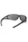 Очки защитные с уплотнителем Pyramex Fyxate (gray) Super Anti-Fog H2MAX, серые, Черный