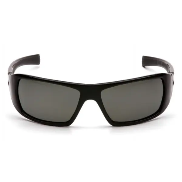 Очки поляризационные защитные Pyramex Goliath Polarized (gray), серые, Черный