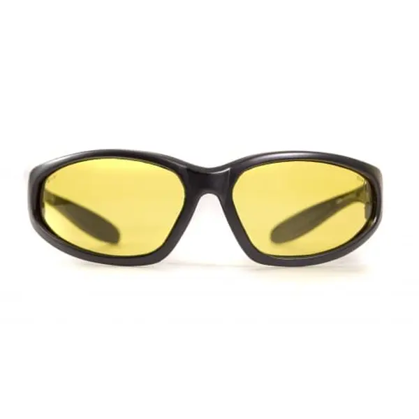 Окуляри фотохромні (захисні) Global Vision Hercules-1 Photochromic (yellow) фотохромні жовті, Чорний