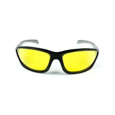 Окуляри захисні Global Vision Hercules-5 (yellow) жовті, Чорний