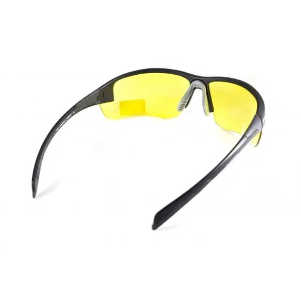Окуляри захисні Global Vision Hercules-7 (yellow) жовті, Чорний