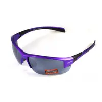 Окуляри захисні Global Vision Hercules-7 Purple (silver mirror) дзеркальні чорні у фіолетовій оправі, Фіолетовий