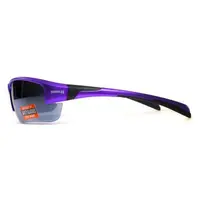 Окуляри захисні Global Vision Hercules-7 Purple (silver mirror) дзеркальні чорні у фіолетовій оправі, Фіолетовий