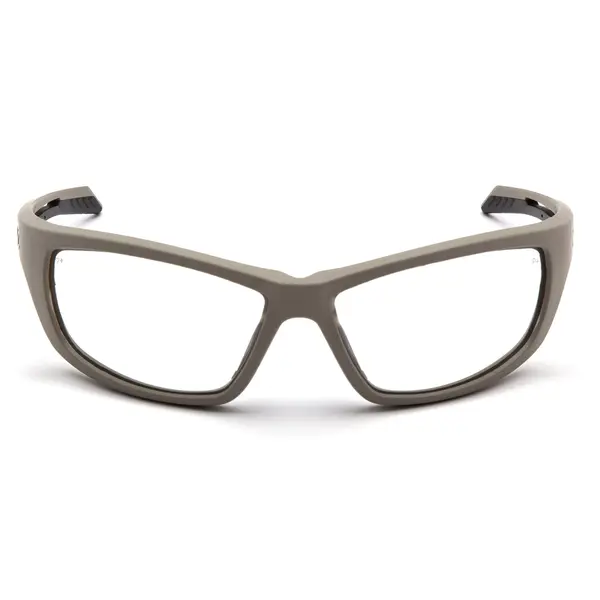 Очки защитные открытые Venture Gear Tactical Howitzer Tan (clear) Anti-Fog, прозрачные в песочной оправе