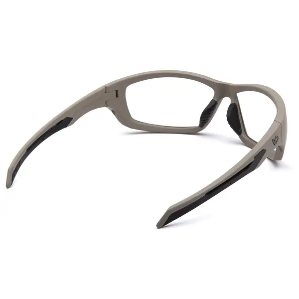 Очки защитные открытые Venture Gear Tactical Howitzer Tan (clear) Anti-Fog, прозрачные в песочной оправе