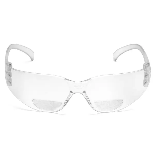 Окуляри біфокальні (захисні) Pyramex Intruder Bifocal (+2.5) (clear) прозорі біфокальні лінзи з діоптриями, Прозорий