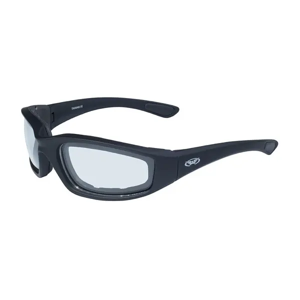 Окуляри фотохромні (захисні) Global Vision KickBack Photochromic (clear) фотохромні прозорі ***, Чорний