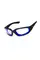 Очки защитные фотохромные Global Vision KickBack Photochromic (G-Tech™ blue) Anti-Fog, фотохромные синие зеркальные, Черный