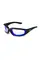 Очки защитные фотохромные Global Vision KickBack Photochromic (G-Tech™ blue) Anti-Fog, фотохромные синие зеркальные, Черный