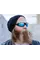 Очки защитные фотохромные Global Vision KickBack Photochromic (G-Tech™ blue) Anti-Fog, фотохромные синие зеркальные, Черный