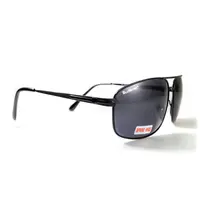 Очки поляризационные BluWater Navigator-2 Polarized (gray) серые, Черный