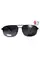Окуляри поляризаційні BluWater Navigator-2 Polarized (gray), чорні в металевій оправі, Чорний