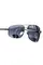 Окуляри поляризаційні BluWater Navigator-2 Polarized (gray), чорні в металевій оправі, Чорний