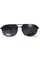Окуляри поляризаційні BluWater Navigator-2 Polarized (gray), чорні в металевій оправі, Чорний