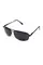 Окуляри поляризаційні BluWater Navigator-2 Polarized (gray), чорні в металевій оправі, Чорний
