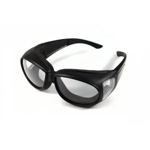 Окуляри захисні з ущільнювачем Global Vision Outfitter (clear) Anti-Fog, прозорі, Чорний