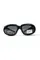 Очки защитные с уплотнителем Global Vision Outfitter (gray) Anti-Fog, серые, Черный
