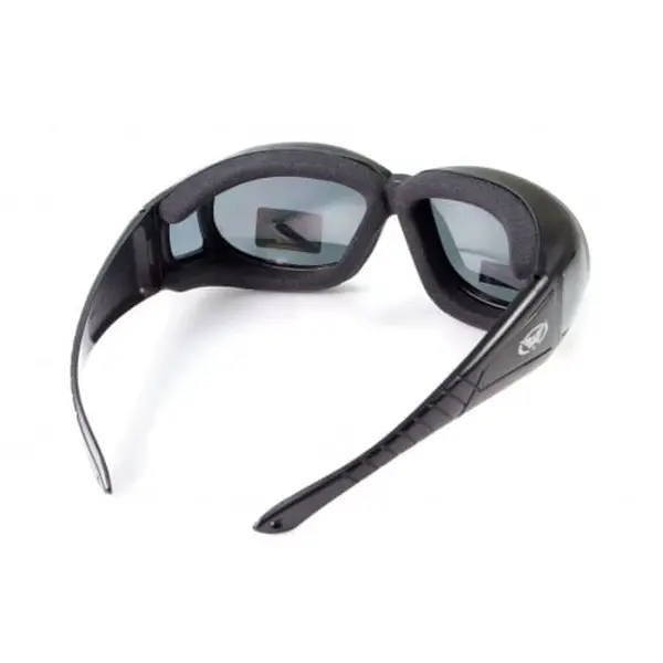 Очки защитные с уплотнителем Global Vision Outfitter (gray) Anti-Fog, серые, Черный