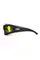 Окуляри захисні з ущільнювачем Global Vision Outfitter (yellow) Anti-Fog, жовті, Чорний