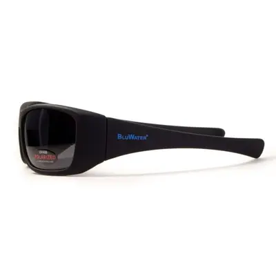 Окуляри поляризаційні BluWater Paddle Polarized (gray) чорні, Чорний