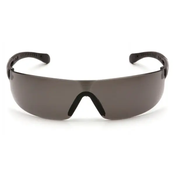 Очки защитные открытые Pyramex Provoq (gray) серые, Черный