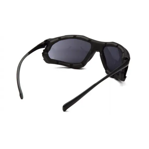 Очки защитные с уплотнителем Pyramex Proximity (dark gray) Anti-Fog, чёрные кат.4, Черный
