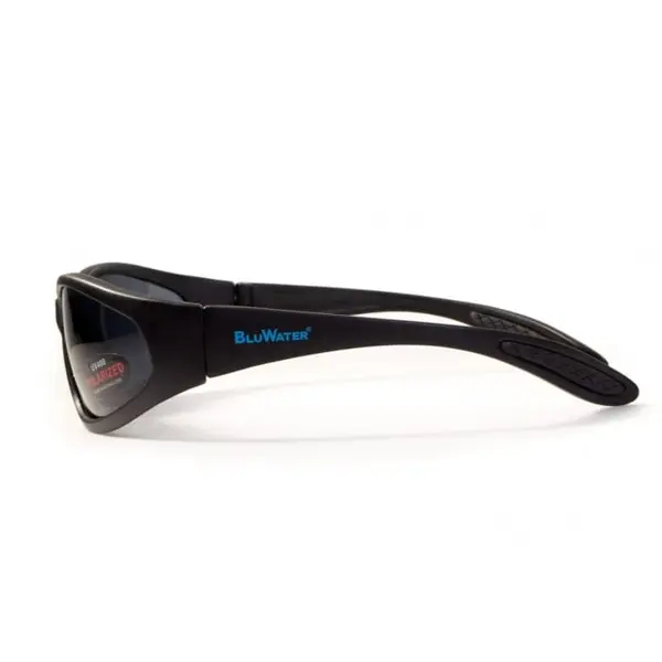 Окуляри поляризаційні BluWater Samson-2 Polarized (gray) сірі, Чорний