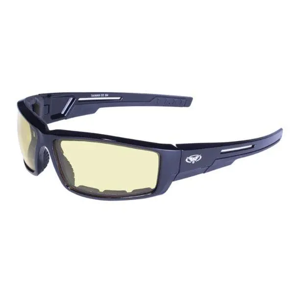 Очки защитные фотохромные Global Vision Sly Photochromic (yellow) желтые фотохромные