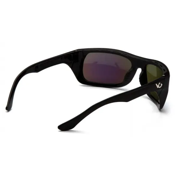 Окуляри поляризаційні захисні Venture Gear Vallejo Polarized (green mirror), дзеркальні синьо-зелені, Чорний