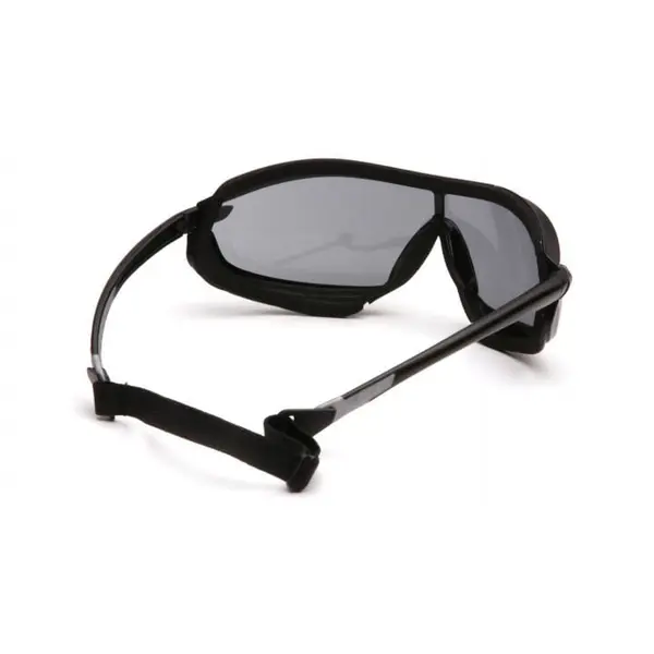 Очки защитные с уплотнителем Pyramex XS3 Plus (Anti-Fog) (gray) серые, Черный