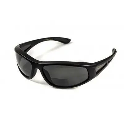 Окуляри біфокальні поляризаційні (захисні) BluWater Winkelman-2 polarized (+1.5 bifocal), (gray) чорні