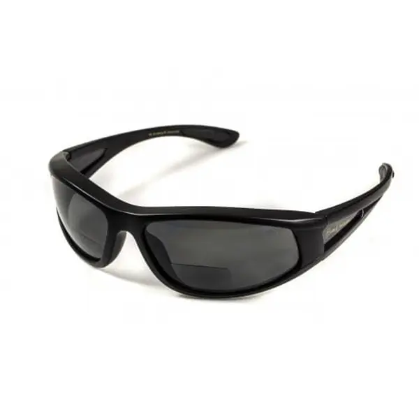 Окуляри біфокальні поляризаційні (захисні) BluWater Winkelman-2 polarized (+1.5 bifocal), (gray) чорні
