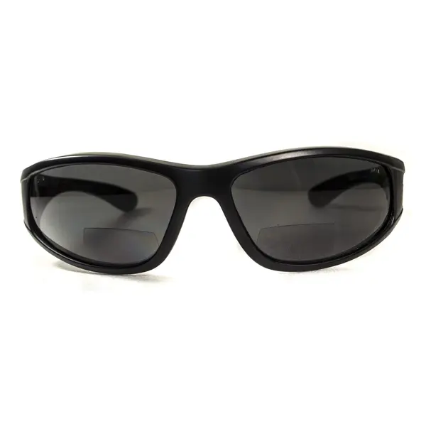 Окуляри біфокальні поляризаційні (захисні) BluWater Winkelman-2 polarized (+2.5 bifocal), (gray) чорні, Чорний