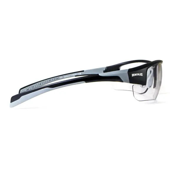 Окуляри біфокальні фотохромні (захисні) Global Vision Hercules-7 Bifocal (+2.5) photochromic (clear), фотохромні прозорі, Чорний
