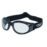 Окуляри захисні з ущільнювачем Global Vision Eliminator (clear) Anti-Fog, прозорі, Чорний