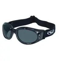 Очки защитные с уплотнителем Global Vision Eliminator (gray) Anti-Fog, серые, Черный