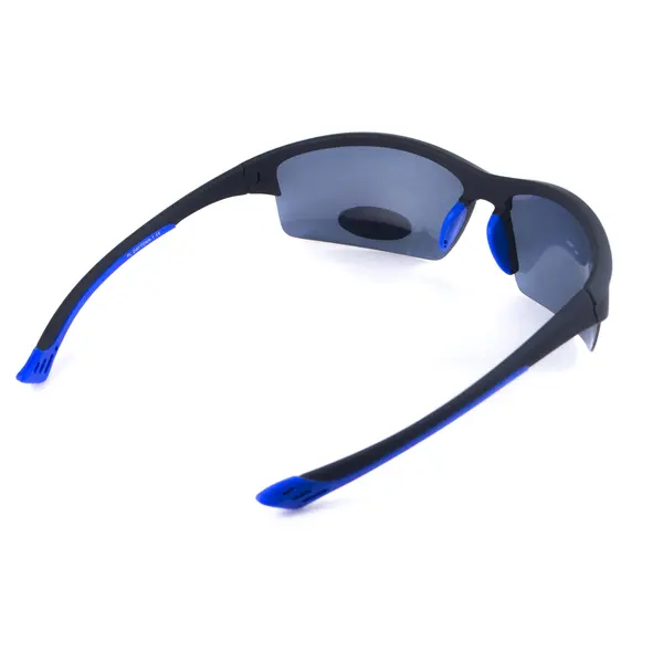 Окуляри поляризаційні BluWater Daytona-1 Polarized (gray), сірі гідрофобні лінзи (Repelon™), Синій
