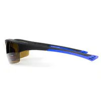 Окуляри поляризаційні BluWater Daytona-1 Polarized (brown), гідрофобні коричневі лінзи (Repelon™), Синій