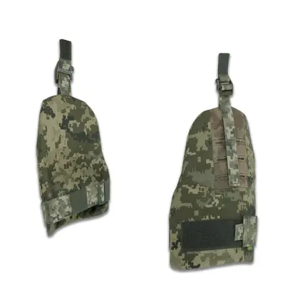 Захист плечей Kiborg з балістичним пакетом 1 клас захисту Militex Pixel