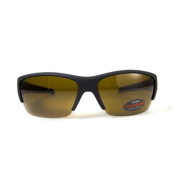 Окуляри поляризаційні BluWater Daytona-2 Polarized (brown), гідрофобні коричневі лінзи (Repelon™), Синій
