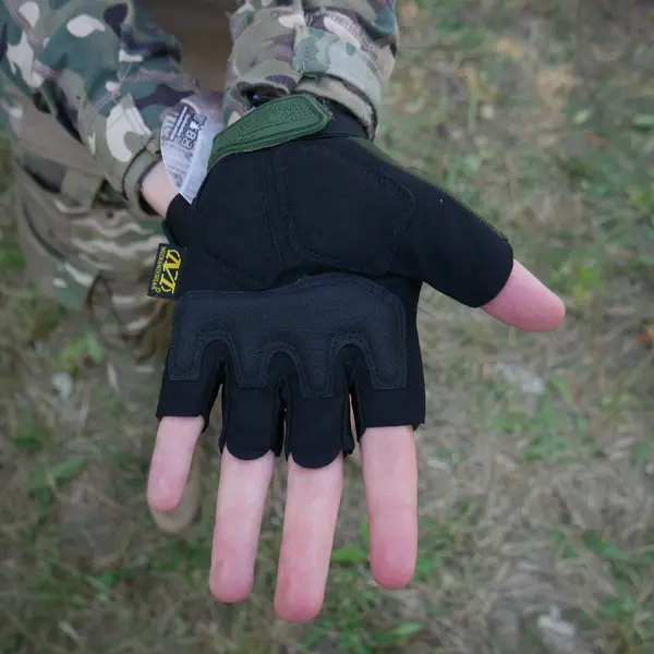 Рукавиці тактичні безпалі Mechanix MXK-2 Олива M