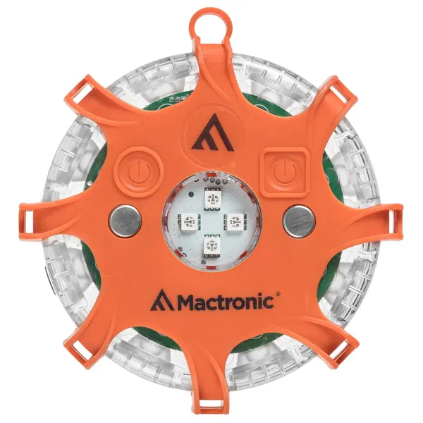 Комплект ліхтарів професійних Mactronic X-Flare (30 Lm) Red/Blue/Amber Recharg 12/220V (PSD0112)