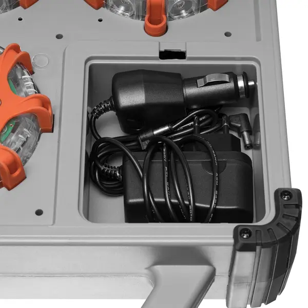 Комплект ліхтарів професійних Mactronic X-Flare (30 Lm) Red/Blue/Amber Recharg 12/220V (PSD0112)
