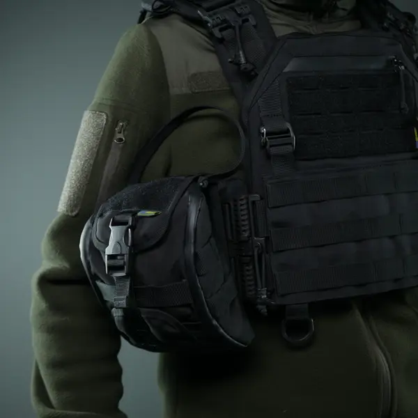 Підсумок-аптечка (швидкий скид) Kiborg GU Cordura Black