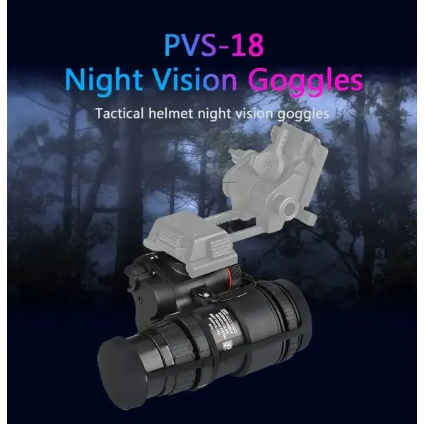 Монокуляр прибор ночного видения PVS-18A1 Night Vision с креплением FMA L4G24 на шлем