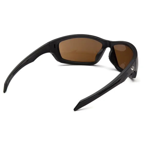 Защитные очки Venture Gear Tactical Howitzer Black (bronze) Anti-Fog, коричневые в чорной оправе