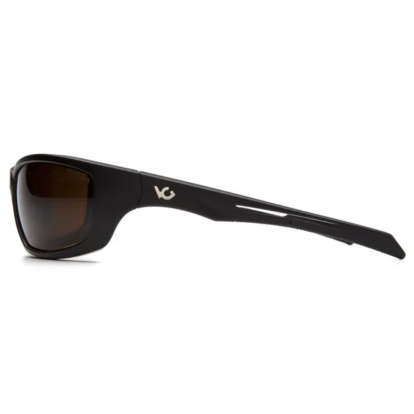 Защитные очки Venture Gear Tactical Howitzer Black (bronze) Anti-Fog, коричневые в чорной оправе