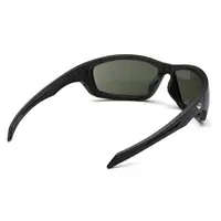 Защитные очки Venture Gear Tactical Howitzer Black (forest gray) Anti-Fog, чёрно-зелёные в чёрной оправе