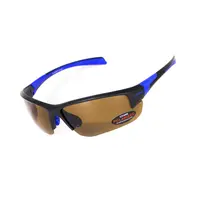 Окуляри BluWater Samson-3 Polarized (brown), коричневі, Синій
